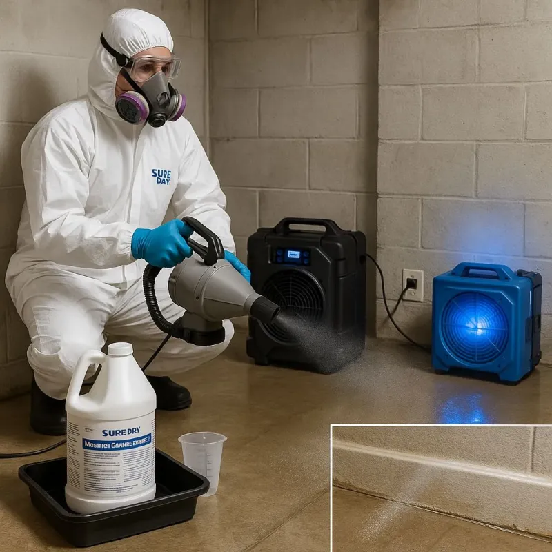 Sanitization and Odor Removal process in La Fermina, PR