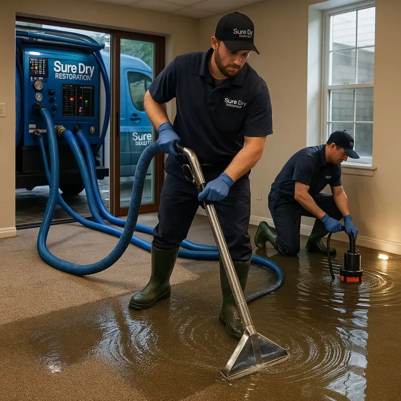 Water Extraction and Removal process in La Fermina, PR